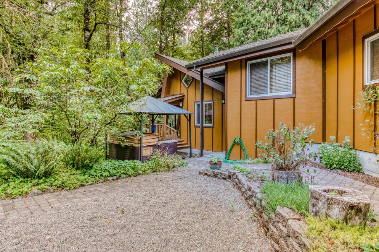 Creekside Cabin Rhododendron Ngoại thất bức ảnh