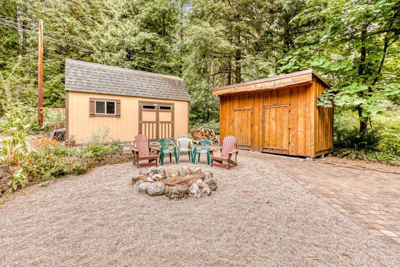 Creekside Cabin Rhododendron Ngoại thất bức ảnh
